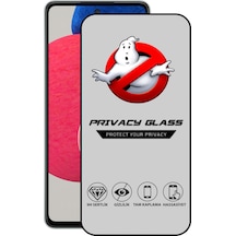 Samsung Galaxy A52s ile Uyumlu Tam Kaplayan Gizli Hayalet Temperli Ekran Koruyucu Cam