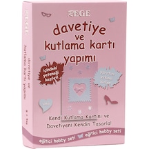 Davetiye İle Kutlama Kartı Yapımı
