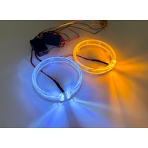 Angel Halka Cree Chipset 95mm Beyaz Turuncu Sinyal Modlu