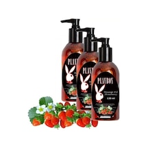 Hubrendy Sh Playboy Strawberry Massage Oil 3 Adet Çilek Aromalı Vücut Masaj Yağı