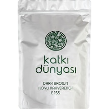 Katkı Dünyası Dark Brown (Koyu Kahverengi) E155 Toz Gıda Boyası 1 KG