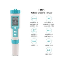 7'si 1 Arada Ph/tds/ec/orp Ölçüm Cihazı, Çok Fonksiyonlu Test Seti
