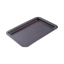 48x32 Cm Büyük Boy Dikdörtgen Teflon Fırın Tepsisi, Dayanıklı Ve Pratik Kullanım Çok Renkli
