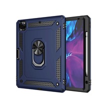 Lexroo Apple Apple iPad Uyumlu Pro 12.9 2020 4.nesil Kılıf Tablet Vega Kılıf - Mavi