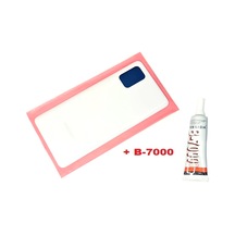 Samsung Galaxy Uyumlu A71 A715 Arka Pil Batarya Kapağı B-7000 Beyaz