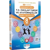8.Sınıf T.C. İnkılap Tarihi ve Atatürkçülük Soru Bankası -  Evrensel İletişim Yayınları