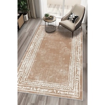 West Home Dijital Baskı Yıkanabilir Kaymaz Taban Leke Tutmaz Mutfak Halısı Salon Halısı Ve Yolluk Wh 440 Sand