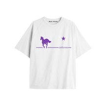 Kalic Studio Deftones Ünisex Oversize T-shirt Beyaz