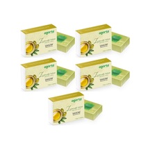 Agarta El Yapımı Doğal Zeytinyağlı Sabun, 150 Gr, 5'li Set Diğer