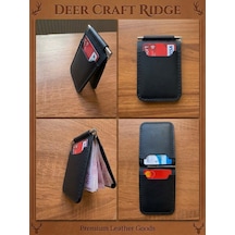 Deercraft Ridge Hakiki Deri Cüzdan Siyah