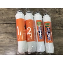Su Arıtma Cihazı Uyumlu Waterfil 4'lü Filtre Seti