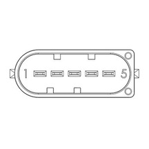 NGK 93343 (EPBMFN5-D004P) Hava Akis Metre (Om668. Motor No: 30210111-) A-Class W168 01-04 Vaneo 414 02-05 A0000417328 EPBMFN5D004P (WA559421)