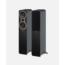 Q Acoustics Q 3050c Satin Black Kule Tipi Hoparlör Çift ı