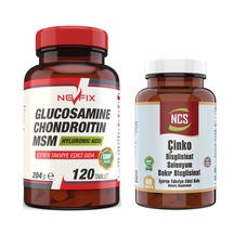 Glucosamine Chondroitin Msm 120 Tablet + Çinko 60 Tablet