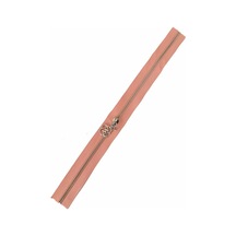 Angel Çanta Aksesuar Başlıklı Fermuar 30 Cm Gümüş Metal Somon