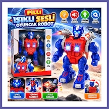 Bezos Dmn6018 Kutuda Pilli Sesli Işıklı Oyuncak Robot Nıda
