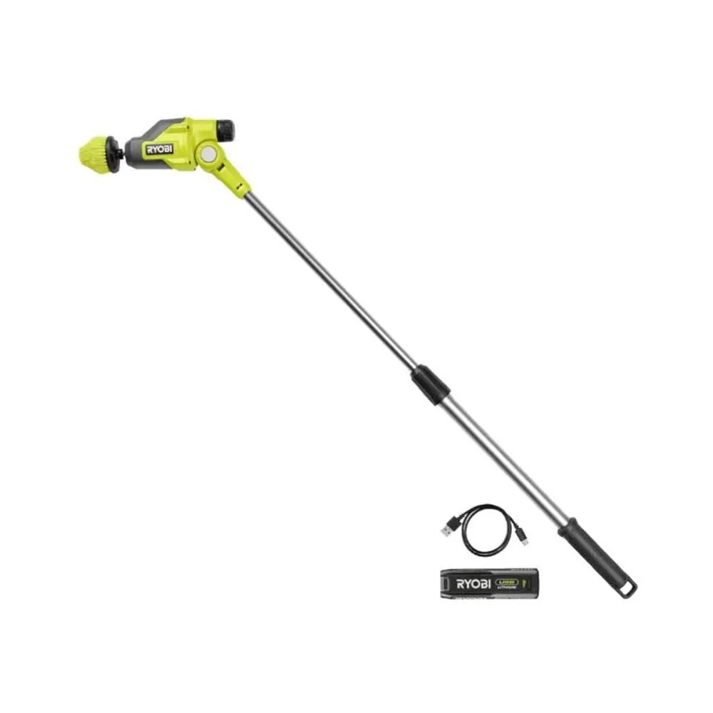 Ryobi Rts4-120g 4v Akülü Teleskopik Fırça 1x2.0ah 5133006690 1
