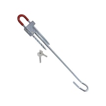 Oto Emniyet Kilidi Anahtarlı Pedal + Direksiyon Kilitleyici 60 Cm