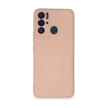 Jenerik Tecno Pova Neo Kılıf Nano İçi Kadife Silikon - Pudra