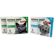 Dr. Sed Kediler İçin 2 Kutu Damla + 1-10 KG Köpekler İçin Damla
