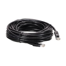 Cat6 Ethernet Kablosu, Siyah, 10 Metre
