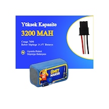 Conga 7690 Robot Süpürge 3200 Mah Batarya