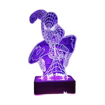 Doğum Günü Hediyesi Isimli Gece Lambası Örümcekadam Lamba