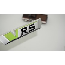 Dk Tuning Skoda Vrs Bagaj Yeni Versiyon Yeşil Gri Logo Arma Amblem Bagaj Arma