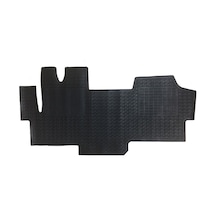 Ferrous Autoaccessories Fiat Ducato İle Uyumlu Araç İçi Kauçuk Paspas 2015 Ve Üstü Siyah Açık Bej