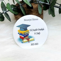 Kep Baskılı Metal Açacak Magnet Mezuniyet Hatırası 15 Adet