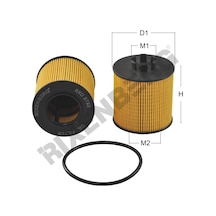 Vw Golf V 1.4 Tsı 06-08 Yağ Filtre Ox341d- Rxo3793-03c115562-hu7126x