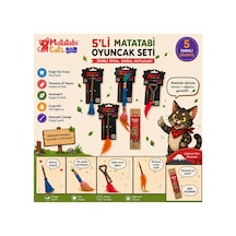 Kedim İçin Matatabi Matatabi Stick Ve Matatabi Oyuncak Seti 5 Parça