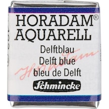 Schmincke Horadam Aquarell Artist Sulu Boya Delft Blue Yarım Tablet