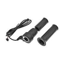 Reedark Elektrikli Bisiklet Hız Kontrolü Dönme Kolu - Dağ Bisikleti İçin Evrensel Uyumlu Montajlı Lastik Vites Kolu