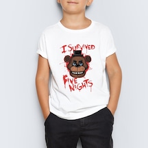 Five Nights At Freddy'S Unisex Çocuk Tişört T-Shirt Mr-02