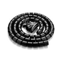 2m Tel Sarma Organizatörü Sarıcı Klips Kablo Priz Tel Tutucu Fare Kordonu Koruyucu Yönetimi Ethernet Teli