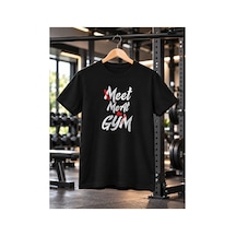 Segungear Meetmeatgym Erkek Regular Fit Baskılı Spor Tişört Diğer
