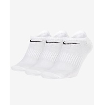Nike Sx7678-100 Everyday Lightweight No-show Antrenman Çorapları 3 Çift Beyaz