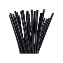 Miopack Nice Plast Kalın Siyah Frozen Pipet 100'lü Siyah