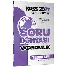 Yediiklim Yayınları 2027 Kpss Genel Kültür Vatandaşlık Soru Dünyası
