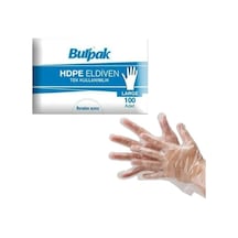Burpak Tek Kullanımlık Poşet Eldiven 100'lü