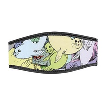 BestDivers Maske Arkalığı SeaL Neopren Velkrolu Siyah
