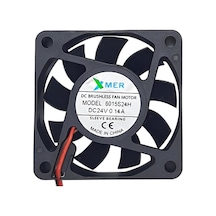 Xmer 60X60X15Mm 24V 0.14A 3 Kablolu Fan