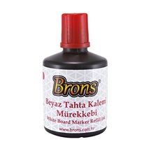 Brons Kırmızı Tahta Kalemi Mürekkebi 100 Cc. Br-355 Karışık