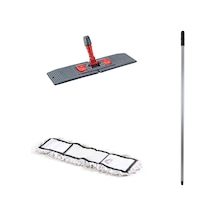 Cod-Ex Tablet Palet Nemli Yedek Mop Takımı Seti Nemli Mop 40 CM + Katlanır Aparat + Metal Vidalı Sap Cod-Ex Tablet Palet Nemli Yedek Mop Takımı Seti Nemli Mop 40 CM + Katlanır Aparat + Metal Vidalı Sap
