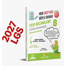 Sinan Kuzucu Yayınları 2027 8. Sınıf Lgs Fen Bilimleri Soru Bankası