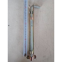 30 Cm Yaylı Sürgü asma Kilit Takmalı Ve 6 Adet Vida