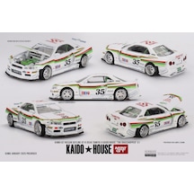 1:64 Ölçek Mini Gt X Kaido //167 Nissan Skyline Gt-r R34 Tamıya X Kaıdo House "the Grasshopper" V1 5cm