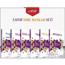 Karekök Yayınları 5.Sınıf Soru Bankası Seti (6 Kitap)