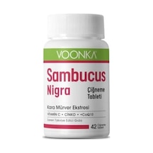 Voonka Sambucus Nigra 42 Çiğneme Tablet